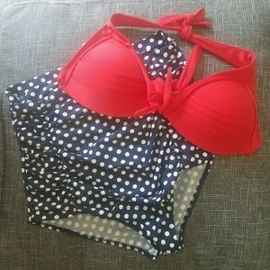High Waist Bikini XL Retro Boutique